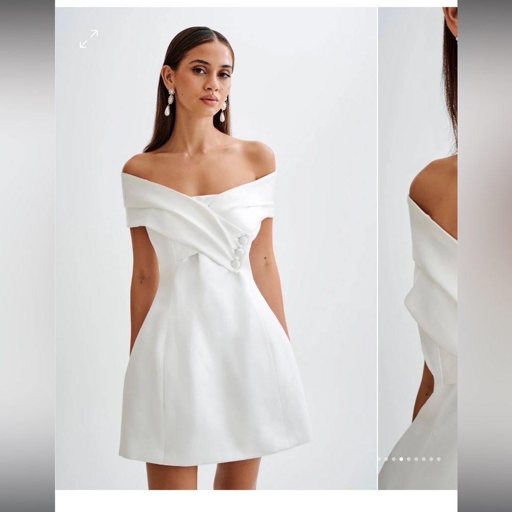 NWT - Meshki Evita - White dress